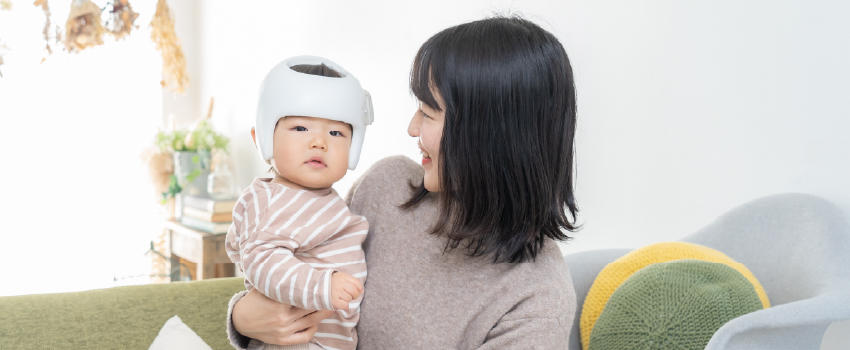 赤ちゃんの頭でこんなお悩みはないですか 赤ちゃんの頭の矯正ヘルメットならスターバンド Ahs Japan Corporation